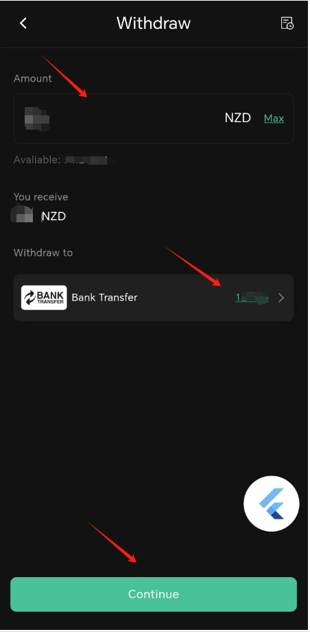 withdral NZD app1